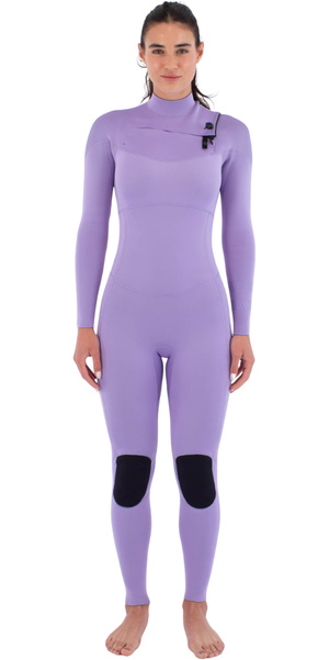 2026 Hurley Mujer Air 3/2mm Chest Zip Neopreno WFS0013312 - Lavander